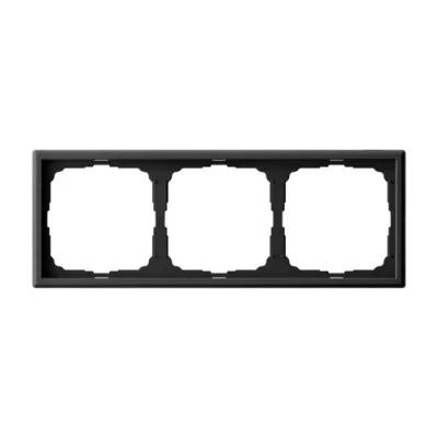 ARTGALLERY 3-постовая РАМКА, универсальная, КАРБОН Systeme Electric GAL001003 фото 1