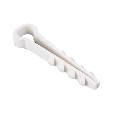 Дюбель-хомут ДХП 10–5 (бел) (100шт) Fortisflex 59235 фото 1