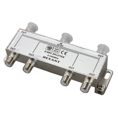 Сплиттер разветвитель-сумматор 1х6 Rexant 05-6004 фото 1