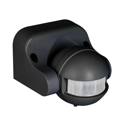 ИК датчик движения наст. 1200Вт 180гр. до 12м IP44 MS-39b черный PROxima EKF dd-ms-39b фото 1