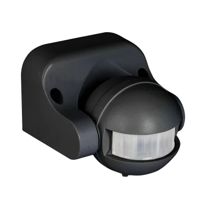 ИК датчик движения наст. 1200Вт 180гр. до 12м IP44 MS-39b черный PROxima EKF dd-ms-39b фото 1