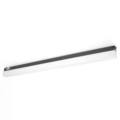 Светильник трековый светодиодный на шинопровод 60W, 6600 Lm, 6500К, 160 градусов, черный, AL120 сери фото 1