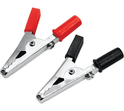 Зажим "крокодил" (красн) 5A 55мм REXANT (20/200/5000) Rexant 16-0006 фото 1