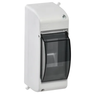 KREPTA 3 Корпус пластиковый КМПн 2/2 IP30 белый IEK MKP42-N-02-30-20 фото 1