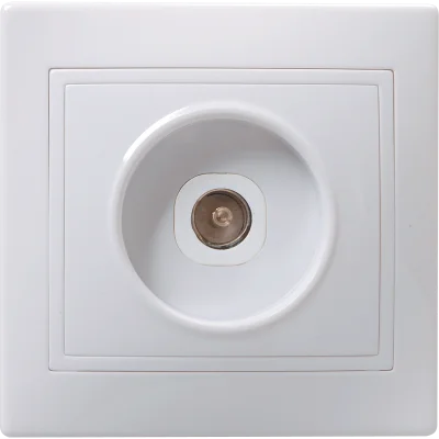 KVARTA Роз. 1-мест. TV РТВ10-КБ бел. IEK EAK10-K01-DM фото 1