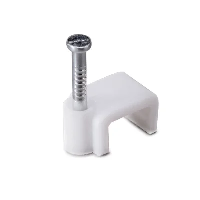 Скоба пластиковая СПП 4 (50шт) Fortisflex 49448 фото 1