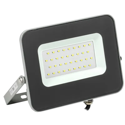 Прожектор СДО 07-30 светодиодный серый IP65 IEK LPDO701-30-K03 фото 1