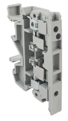 Клемма винтовая JXB-4/35RD для плавких вставок 5х20 серая EKF plc-jxb-4/35RD-gy фото 1