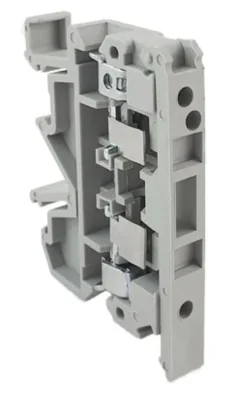 Клемма винтовая JXB-4/35RD для плавких вставок 5х20 серая EKF plc-jxb-4/35RD-gy фото 1