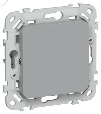 FLITE Заглушка с суппортом ЗГ-ФлС серый IEK FI-PL10-K03 фото 1