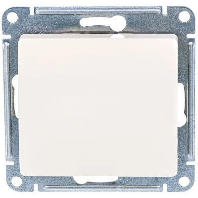 GLOSSA 1-клавишный ВЫКЛЮЧАТЕЛЬ, сх.1, 10АХ, механизм, БЕЖЕВЫЙ Systeme Electric GSL000211 фото 1