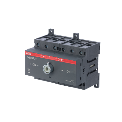 Реверсивный рубильник OT63F3C до 63А 3-полюсный ABB 1SCA105338R1001 фото 1
