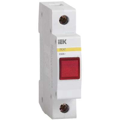 Сигнальная лампа ЛС-47 (красная) (неон) IEK MLS10-230-K04 фото 1