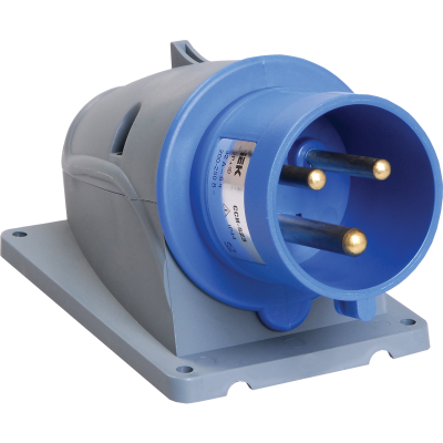 MAGNUM Вилка стац. ССИ-523 32А-6ч 220В 2P+PE IP44 IEK PSN51-032-3 фото 1