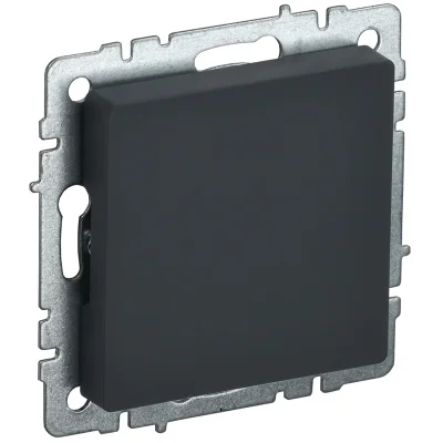 BRITE Заглушка c суппортом МЗ10-БрГ граф. IEK BR-PL10-K53 фото 1