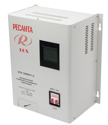 Стабилизатор напряжения серии LUX РЕСАНТА АСН-12000Н/1-Ц Ресанта 63/6/22 фото 1