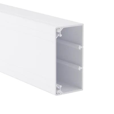 Кабель-канал с крышкой TA-GN 80х40 с направляющими для установки разделителей In-liner DKC 01781 фото 1