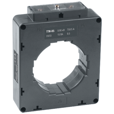 Трансформатор тока ТТИ-85 1200/5А 15ВА 0,5S IEK ITT50-3-15-1200 фото 1