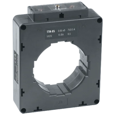 Трансформатор тока ТТИ-85 1200/5А 15ВА 0,5S IEK ITT50-3-15-1200 фото 1