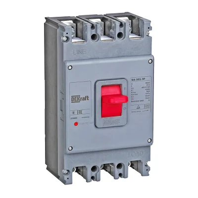 Силовой авт. выкл. 3P 225А 36кА ВА-303 DEKraft 22755DEK фото 1