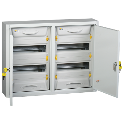 Корпус металлический ЩРн 2*24з-0 36 УХЛЗ IP31 PRO 145-480-635 IEK mkm15-n-2x24-31-zu фото 1