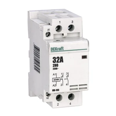 Модульный контактор 2НО 40А 230В МК-103 DEKraft 18078DEK фото 1