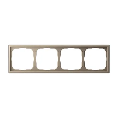 ARTGALLERY 4-постовая РАМКА, универсальная, ШАМПАНЬ Systeme Electric GAL000504 фото 1