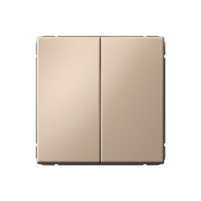 ARTGALLERY 2-клавишный ВЫКЛЮЧАТЕЛЬ КНОПОЧНЫЙ, сх.2, 10А, механизм, ПЕСОЧНЫЙ GAL0012 Systeme Electric фото 1