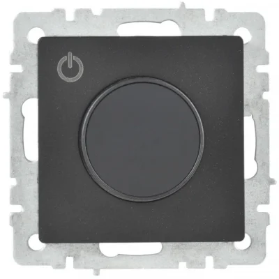 BRITE Термостат электронный с инд. ТС10-1-БрЧ черн. IEK BR-RT11-K02 фото 2