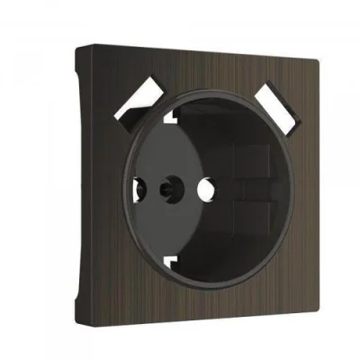 Накладка для USB розетки (бронзовый) / WL12-USB-CP Werkel a037205 фото 1