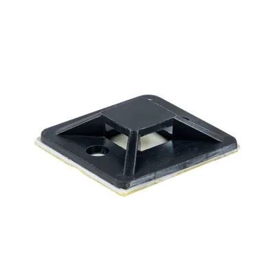 Площадка самоклеящаяся (25х25мм.) черная (100шт.) EKF plc-25x25-b фото 1