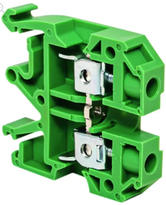 Колодка клеммная JXB-2.5/35 зеленая PROxima EKF plc-jxb-2.5/35gn фото 1