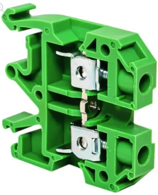 Колодка клеммная JXB-2.5/35 зеленая PROxima EKF plc-jxb-2.5/35gn фото 1