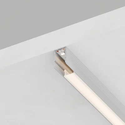 Профиль накладной 9х7.8мм, алюминиевый, серебро, 2м, CAB241 Feron 52149 фото 1