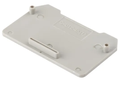 Заглушка для клеммы JXB-4/35K с ножевым размыкателем серая EKF sak-4/35K-gy фото 1