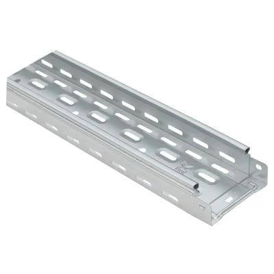 Лоток листовой перфорированный 50х100х3000 толщина металла 0,7 мм IEK CLP10-050-100-3 фото 1