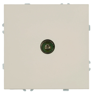 Розетка телевизионная 1-местная (механизм), , 75 Ом, 5-862МГц, серия Эмили, RST00-5108-08, ка STEKKE фото 1