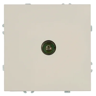 Розетка телевизионная 1-местная (механизм), , 75 Ом, 5-862МГц, серия Эмили, RST00-5108-08, ка STEKKE фото 1