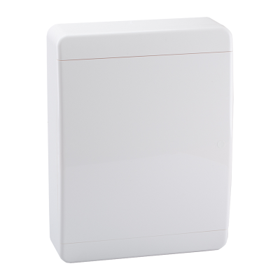 Щит навесной OptiBox P-BNN-2-24-IP41 24 (2x12) модулей непрозрачная белая дверца IP41 КЭАЗ 117929 фото 1