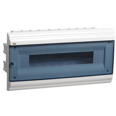 PRIME Корпус пластиковый ЩРВ-П-18 белый IP41 IEK MKP82-V-18-41-10 фото 1