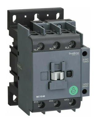КОНТАКТОР MC1E 3P 40A НО+НЗ 380V/400V 50/60ГЦ Systeme Electric MC1E40Q7 фото 1