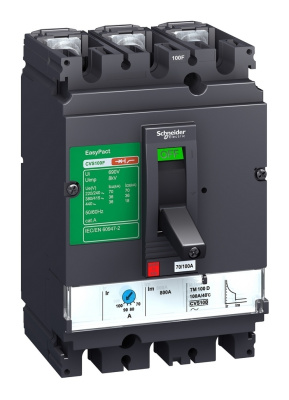 Compact CVS 160B Автоматический выключатель 25kA 3P 125A Schneider Electric LV516302 фото 1