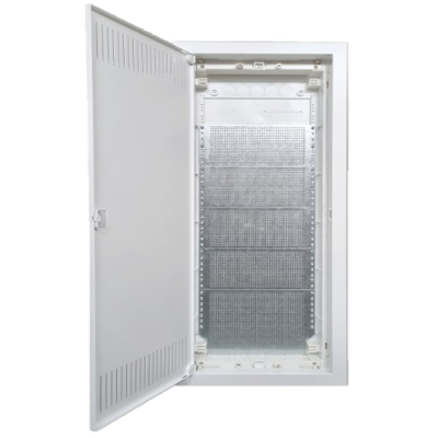 Основание слаботочного щита "Nova" (с монт. платой) 5 габарит IP40 EKF nv-mbase-5 фото 1