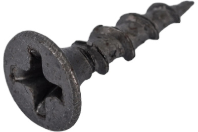 Саморез с потайной головкой (3,5х16 крупная резьба (оксидированные)) Абразив Плюс EDS001406 фото 1