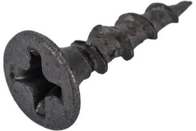 Саморез с потайной головкой (3,5х16 крупная резьба (оксидированные)) Абразив Плюс EDS001406 фото 1