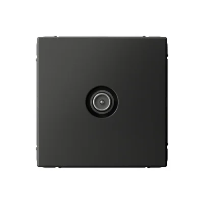 ARTGALLERY TV РОЗЕТКА оконечная 1DB, механизм, БАЗАЛЬТ Systeme Electric GAL001491 фото 1