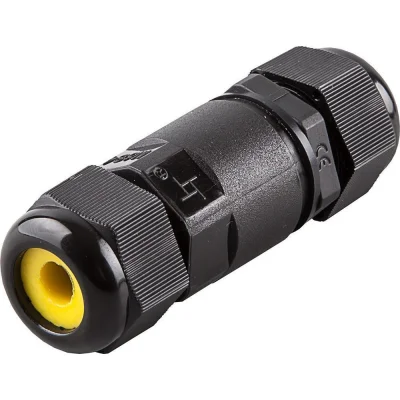 Соединитель-коннектор для проводов трехконтактный, водонепроницаемый, LD520, STEKKER 49113 фото 1