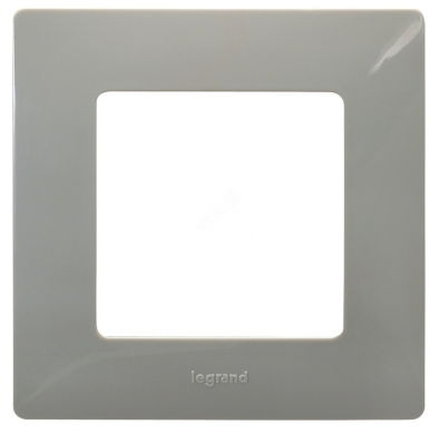 Рамка 1п ETIKA Светлая галька Legrand 672521 фото 1