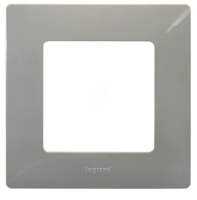 Рамка 1п ETIKA Светлая галька Legrand 672521 фото 1