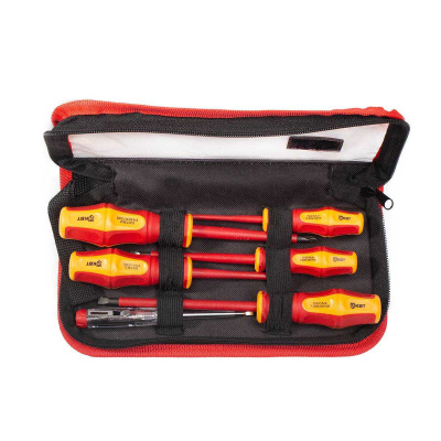 Набор диэлектрических отверток НИО-06-S серия ПРОФИ КВТ 87129 фото 1